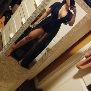 Fashion Nova Navy romper